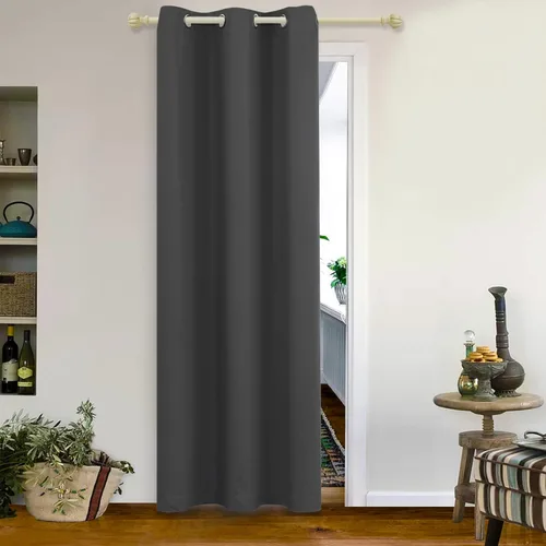 Vista 85 de MYSKY HOME - Cortinas opacas amarillas para sala de estar y dormitorio, cortinas de 84 pulgadas de largo, con ojales, cortinas de oscurecimiento