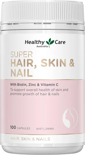 Healthy Care Super Hair Skin & Nails 100 Cápsulas