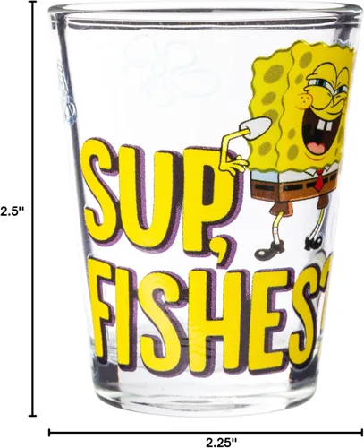 Vista 11 de Silver Buffalo Powerpuff Girls With Blossom, Bubbles, Buttercup y Professor Sugar Spice Everything Nice Chemical X 3D - Juego de 4 mini vasos de 1.5