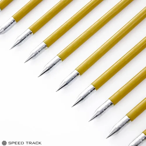 Vista 2 de SPEED TRACK Juego de 60 piezas de 6.25 pulgadas, 50-80 libras, mini pernos de ballesta de tiro con arco con punta de metal afilada, dardos de flecha