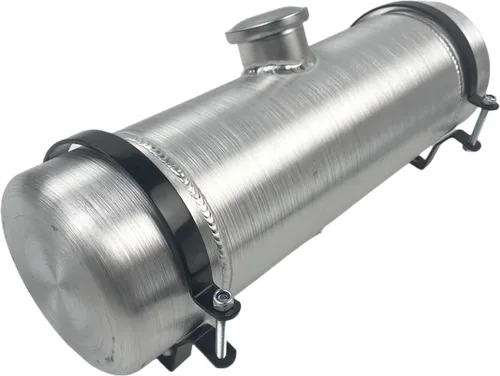 Vista 12 de JSD 3/4 Galón en total 15,2 cm x 20,3 cm Tanque de combustible de aluminio redondo pequeño para celda de combustible girada + Soporte de llenado