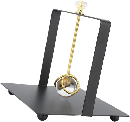 Vista 2 de Fydun Napkin Holderwith Handle, Metal Holder Lift Modern Elegant Square Kitchen Utensils Gadgets Paper Dispenser for Restaurant Hotel Home Office