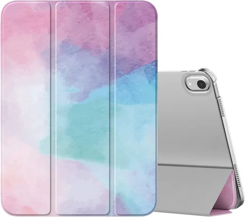Vista 33 de MoKo Funda para iPad (A16) de 11ª generación de 11 pulgadas 2025, funda para iPad de 10ª generación de 10.9 pulgadas 2022, funda inteligente