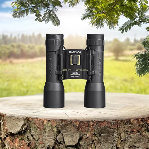Vista 14 de Barska Lucid View Compact Binoculars – Fully Coated Roof Prism, Center Focus, Lightweight Outdoor Binoculars for Bird Watching, Hiking, and Travel