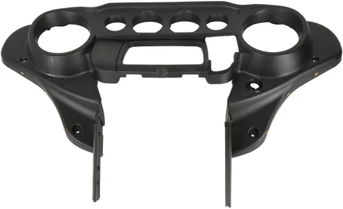 Vista 5 de XFMT Cubierta de velocímetro negra para motocicletas, carenado interior superior, compatible con Harley Electra Street Glide 2014-2023