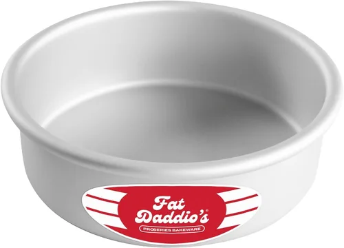 Vista 20 de Fat Daddio's Juego de moldes para pasteles redondos uniformes de aluminio anodizado de 4 niveles, profundidad de 2 pulgadas