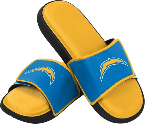 Vista 38 de FOCO mens NFL Team Logo Sport Shower Foam Slide Flip Flop Sandals