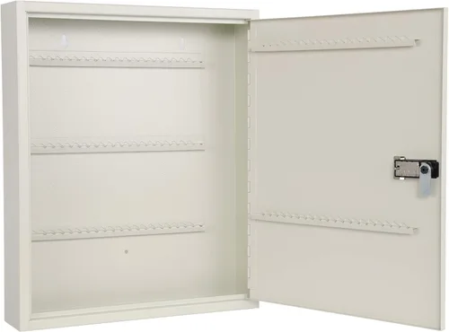 Vista 29 de KYODOLED Gabinete con cerradura para llaves, caja de almacenamiento de 40 llaves con código, soporte de pared para llaves con cerradura