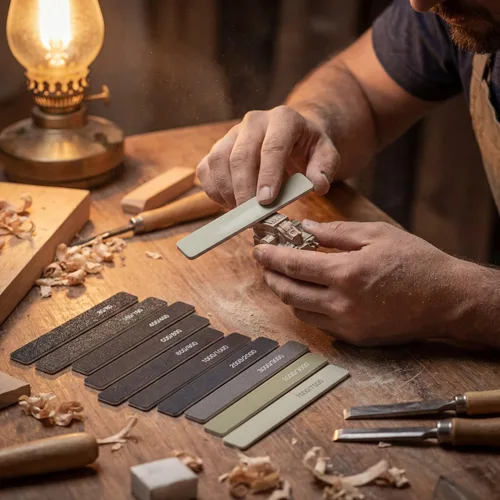 Vista 4 de Honoson 20 piezas de varillas de lijado para pulido de modelos de plástico, varillas de pulido, herramientas de lijado de metal y madera surtidas