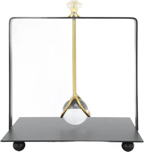 Vista 6 de Fydun Napkin Holderwith Handle, Metal Holder Lift Modern Elegant Square Kitchen Utensils Gadgets Paper Dispenser for Restaurant Hotel Home Office