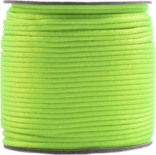 Vista 13 de KONMAY - Cuerda de nailon satinado de seda, 45.72 metros, 0.8mm cola de rata, para nudos chinos, Kumihimo, abalorios, macramé, joyería, Verde manzana