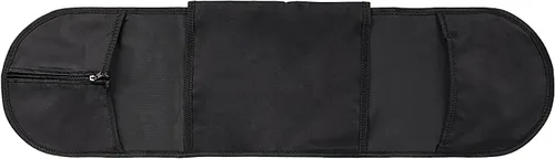 Vista 5 de PURFUN Bolsa negra para monopatín de doble patada, 32.3 x 8.7 pulgadas, bolsa de transporte de nailon para monopatín, mochila con correa ajustable