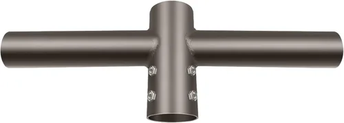 Vista 12 de Adaptador de espiga de bocina de toro cuádruple de 180 grados para 3 luces, soporte de montaje de luz al aire libre para poste redondo, espigas