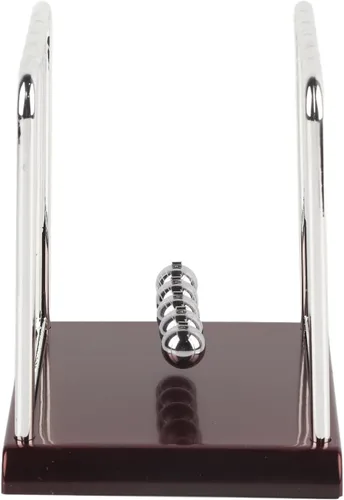 Vista 11 de Yosoo Pendulum Ball Toy, Newton Cradle Balance Balls with Metal Balls for Physics Science Education, Home Office Desk Decor Gift