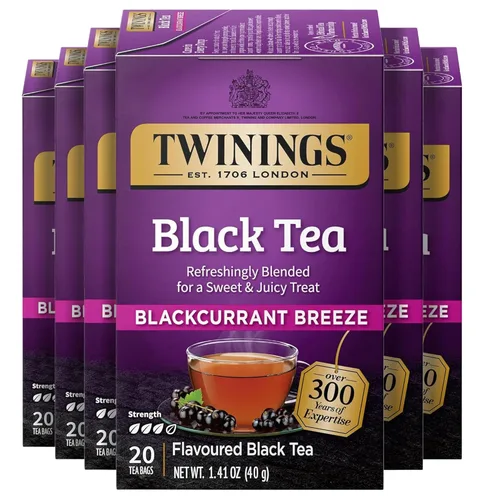 Vista 25 de Twinings, Green Tea with Pomegranate, Raspberry, & Strawberry - Té verde con granada, frambuesa y fresa, con cafeína, té en bolsas individuales