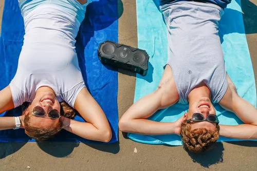Vista 8 de Altec Lansing - Altavoz Bluetooth portátil, impermeable IP67 Negro