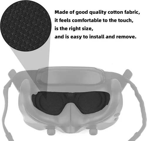 Vista 3 de Funda protectora para gafas 3, protector de lente, cubierta contra el polvo, visera solar, funda protectora de silicona para protección contra