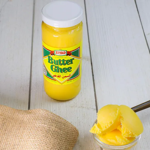 Vista 8 de Ziyad Pure Ghee - Mantequilla clarificada, 14 onzas, apta para dieta paleo y cetogénica, sin lactosa y caseína, estable en el estante, untable