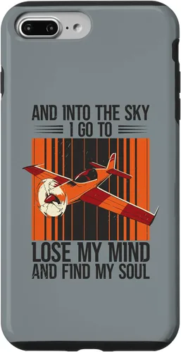Vista 12 de Funda de aviación para iPhone 12/12 Pro y Into The Sky Flying Airplane Pilot Flight Plane