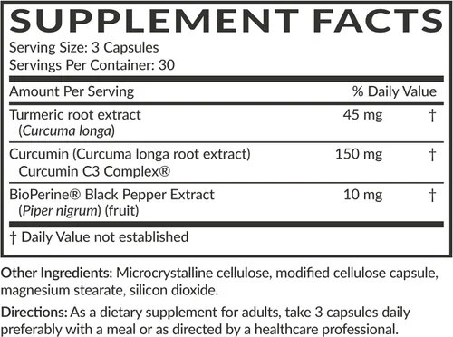 Vista 6 de Futurebiotics Cúrcuma + curcumina, antioxidante, apoyo articular y digestión con BioPerine para una mayor ingesta de nutrientes, sin OMG, 90