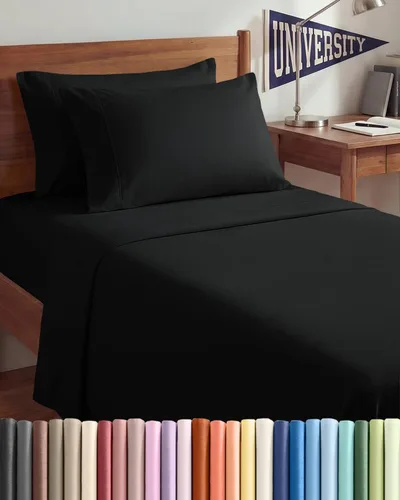 Vista 161 de Juego de sábanas Twin de 4 piezas - Cómodo, transpirable y refrescante - Juego de ropa de cama de lujo de hotel ultrasuave con bolsillos profundos