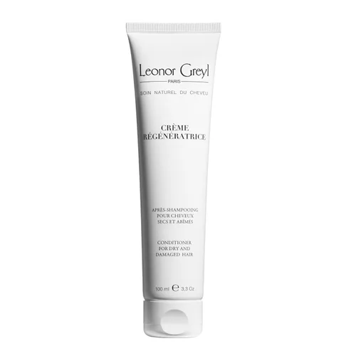 Leonor Greyl Acondicionador natural para cabello seco y dañado, Creme Regeneratrice Paris - desenreda, hidrata, fortalece y protege, 3.3 onzas