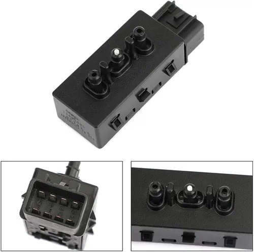Vista 3 de Interruptor de ajuste de 6 vías para asiento del conductor, compatible con Chevy GMC 2004-2013, reemplaza 12451495