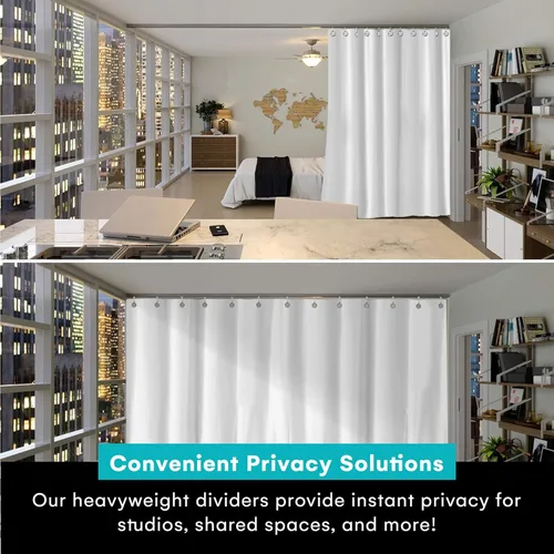 Vista 77 de Room/Dividers/Now - Conjunto de separadores de cuarto, para espacios de 3 pies a 18 pies de ancho