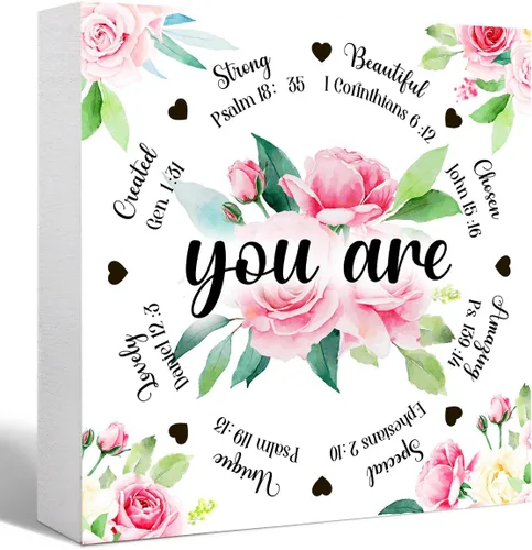 Vista 26 de Letrero inspirador con texto en inglés «Gentle Reminders You Can Do Hard Things» («You Can Do Hard Things» («You Can Do Hard Things»)