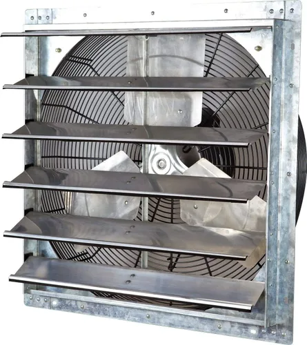 Vista 10 de iLiving - Ventilador de escape de obturación de 24 pulgadas, resistencia a la corrosión, velocidad única