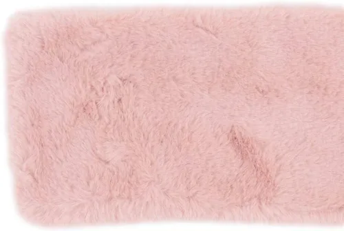 Vista 3 de surell Bufanda de piel sintética para niños, bufandas elegantes y peludas para niños