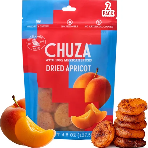 Vista 12 de CHUZA Bocadillos de Nopal secos picantes (3.5 onzas, paquete de 2) – Cactus seco de chile dulce estilo caramelo mexicano, con condimento, chile