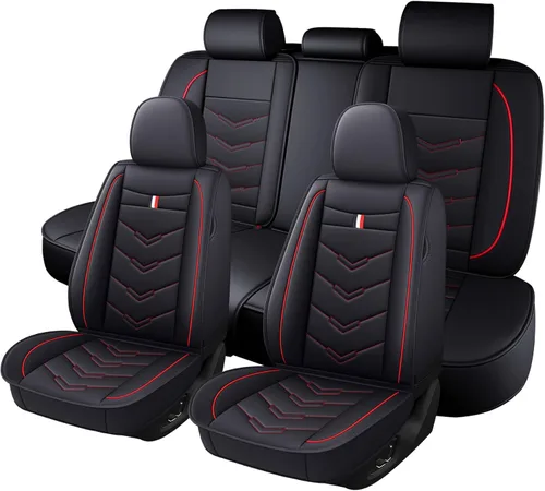 Vista 14 de Funda de asiento de auto de 2 asientos para Chevrolet Camaro 2000-2024, fundas de asiento duraderas, resistentes al desgaste, impermeables