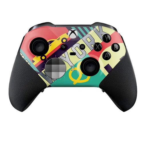 Vista 20 de Retro Comic Customised Wireless Controller for Elite by BCB. Original Elite Series 2 Controller Compatible with Xbox One / Series X & S. Customized