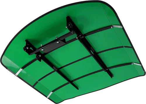 Vista 12 de ECOTRIC Toldo de tractor para ROPS de 48-3/8 x 48-3/8 pulgadas, toldo naranja para paraguas de tractor y cortacéspedes