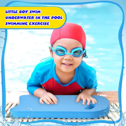 Vista 3 de Sosation Swimming Kickboard Kids Swimming Training Kickboard Pool Swim Board for Kids Swimming Beginner Exercise