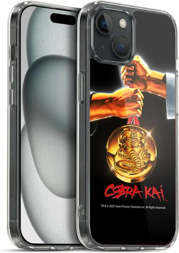 Vista 148 de Head Case Designs Funda de gel suave con licencia oficial de Cobra Kai Gold Medal Graphics compatible con Apple iPhone 7 Plus/iPhone 8 Plus