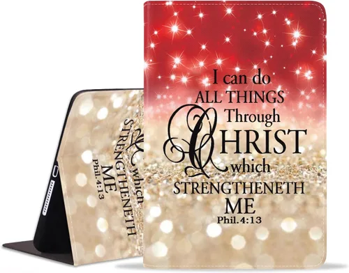 Vista 13 de Funda para Samsung Galaxy Tab A8 de 10.5 pulgadas 2022 (Modelo: SM-X200/X205/X207) - Funda delgada de piel sintética con función de apagado