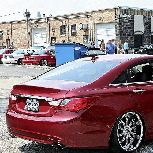 Vista 5 de Tail Light Wiring Harness Socket Holder Bulbs Compatible with 2011 2012 2013 2014 Hyundai Sonata 92450-3Q000 Exterior, Rear