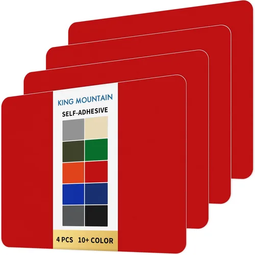 Vista 155 de KING MOUNTAIN Cinta de reparación de tela de nailon autoadhesiva, 4×63 pulgadas, parche rápido de reparación de chaqueta de plumón, kit de parche