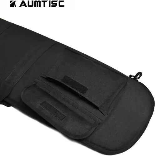 Vista 3 de AUMTISC - Funda blanda para rifle, 41/45/49 pulgadas, bolsa de transporte para escopetas con correa de hombro ajustable para rifles con visor