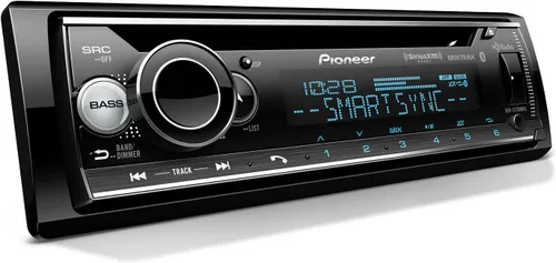 Vista 10 de Pioneer DEH-S6220BS Receptor de CD 1-DIN - Bluetooth, SiriusXM, USB/AUX, cambio de color, FLAC, AM/FM, cara desmontable, ecualizador de 13 bandas