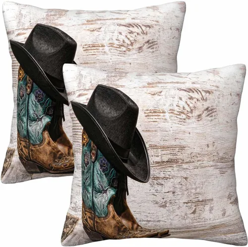 Vista 33 de Juego de 2 fundas de almohada de panal de abeja de 18 x 18 pulgadas, color amarillo miel, abstracto, fundas de almohada cuadradas de terciopelo