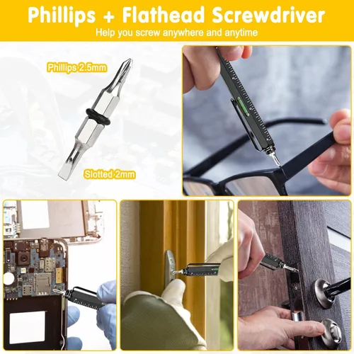 Vista 4 de Weright Regalos del día de San Valentín para él, novio, marido, hombres, bolígrafo multiherramienta, herramientas geniales para hombres