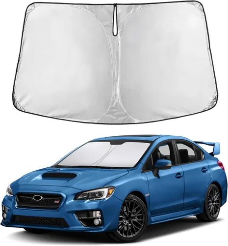 Vista 336 de EcoNour - Parasol plegable para parabrisas de Toyota Tacoma 2016-2025 2026, accesorios para camioneta de 2 puertas y 4 puertas, protector de visera