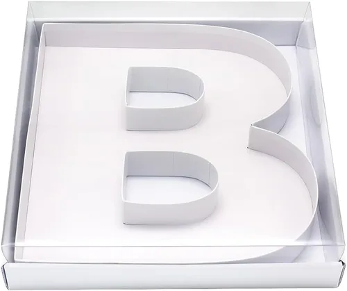 Vista 24 de WENPACK 2025 - Caja de regalo de cartón con forma de tapa transparente (negro, tapa graduada)