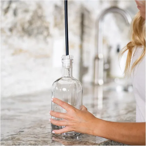 Vista 4 de Pequeños recambios: se seca dentro de botellas de agua estrechas, jarrones, copas de champán, decantadores, vasos delicados, reutilizables. La