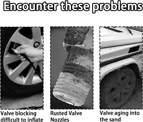 Vista 6 de Tapa de Válvula de Neumático, Diseño Antirrobo de Aleación de Zinc, 4 Piezas de Cubierta de Vástago de Rueda Automática con Sello de Goma
