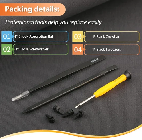 Vista 7 de Repuesto para DJI MiNi 2 Gimbal de absorción de impactos de goma para DJI Mavic Mini 4K Amortiguador Bola Mini SE/Mini 2 SE Amortiguador de goma