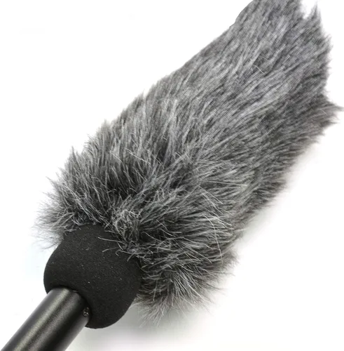 Vista 2 de Micrófono DeadCat para Rode VideoMic GO Micrófono en cámara, cubierta de protección de bloqueador de parabrisas Micrófono peludo DeadCat para Rode